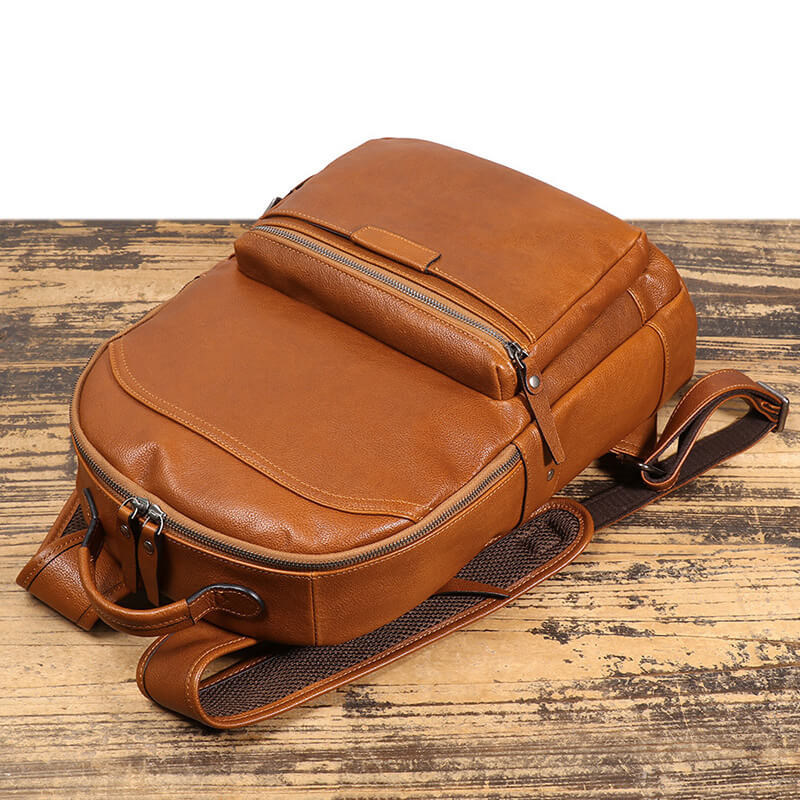rucksack herren leder