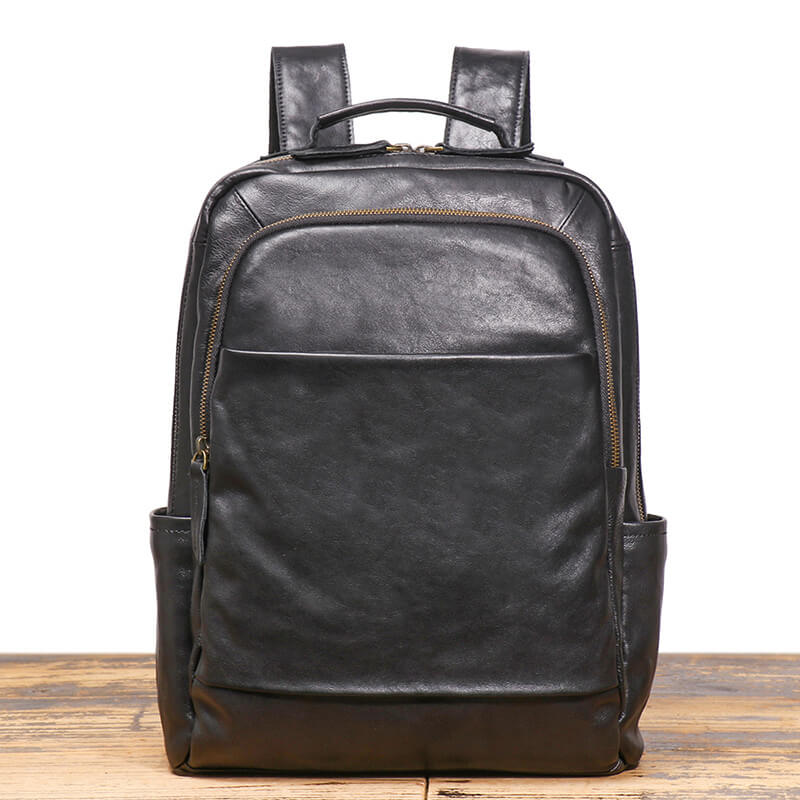 leder rucksack herren vintage
