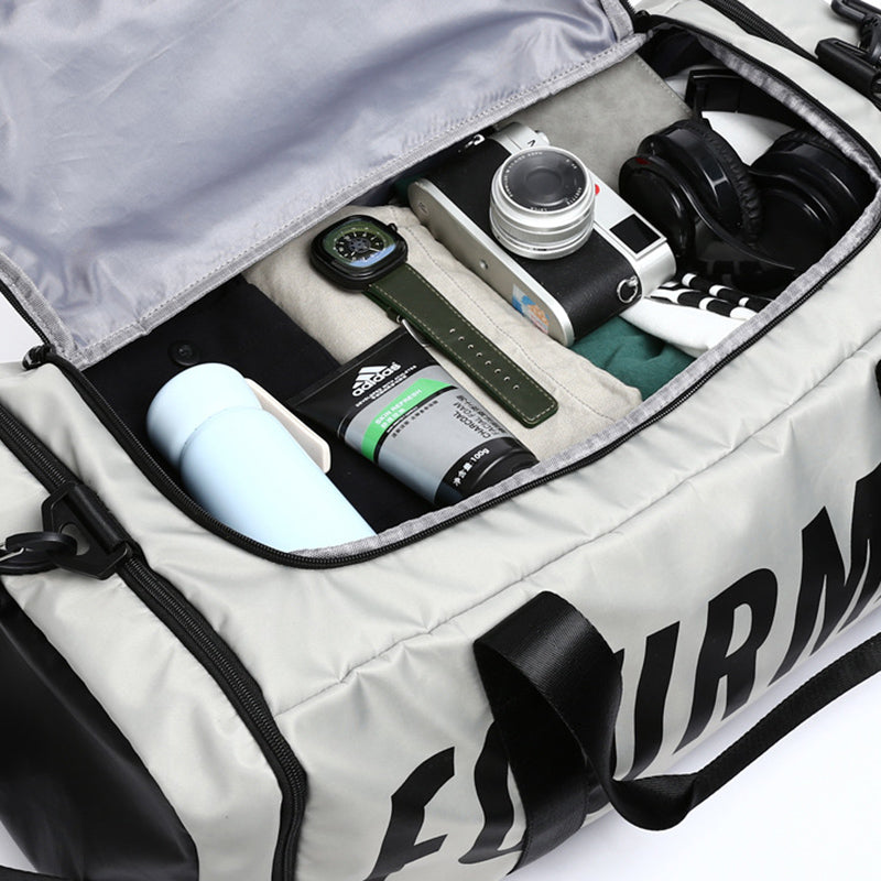 Herren Rucksack Umhängetasche wasserdicht für Reisen mit Schuhfach Reisetasche