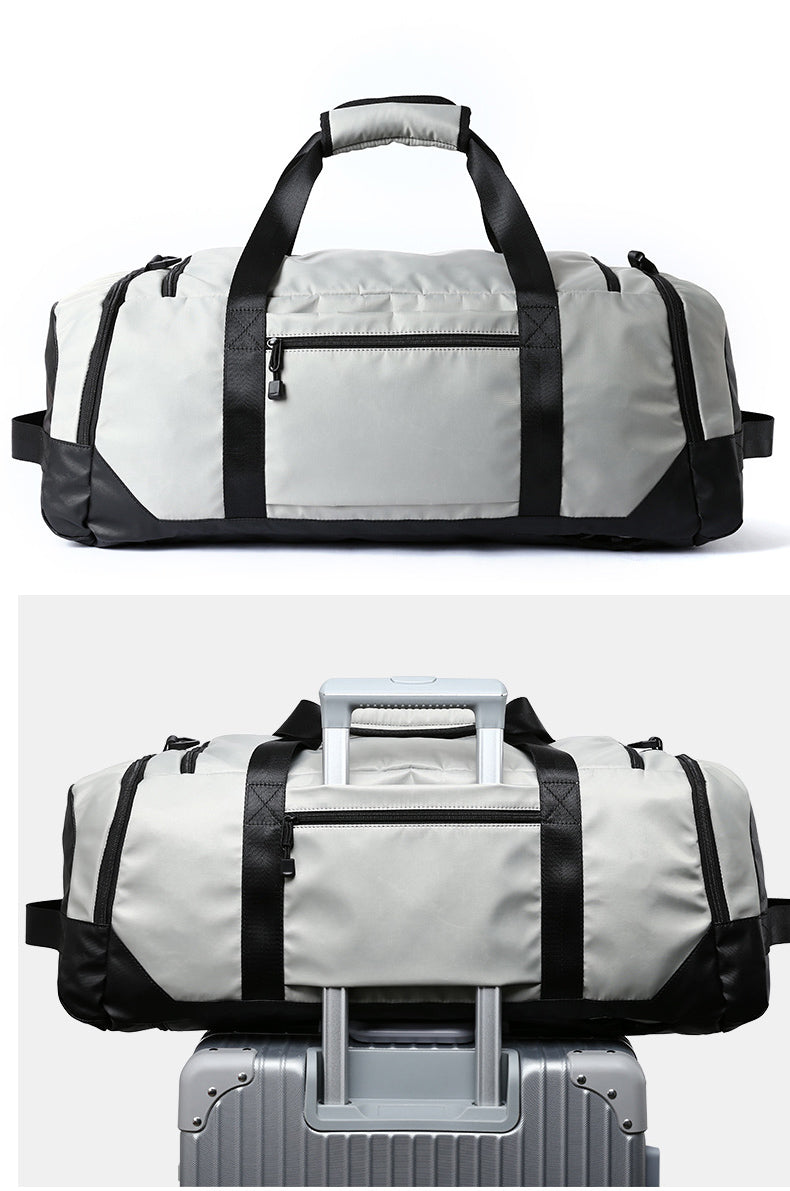 Herren Rucksack Umhängetasche wasserdicht für Reisen mit Schuhfach Reisetasche