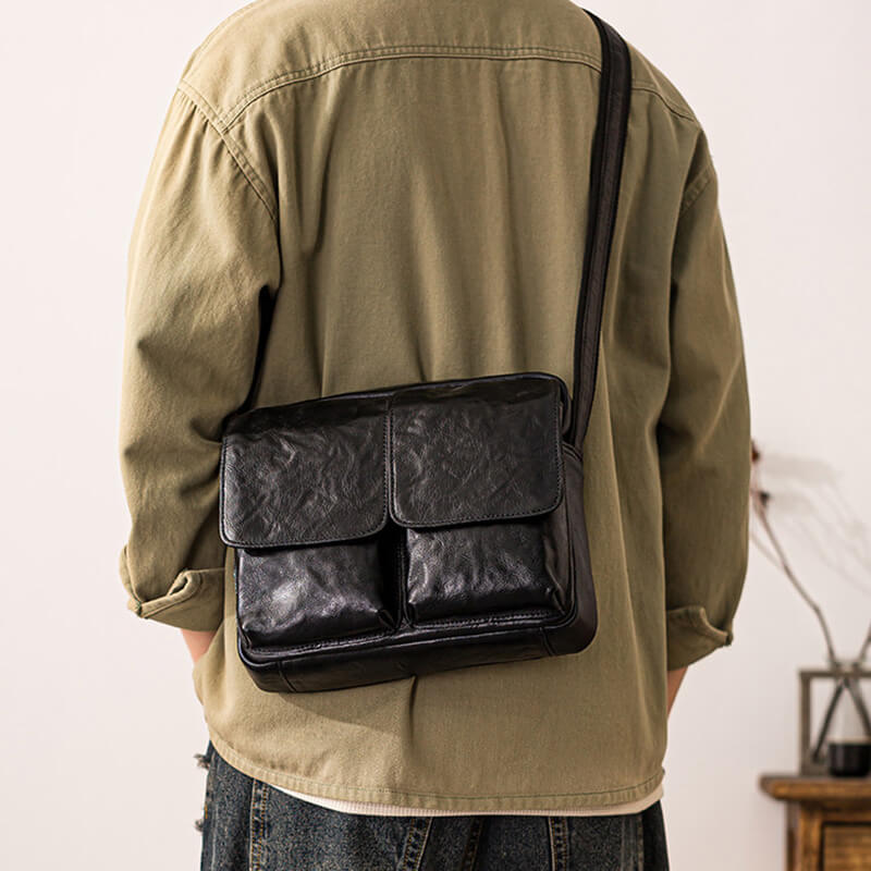 herren crossbody tasche leder