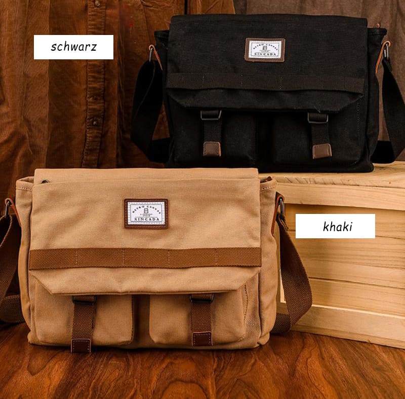 messenger bag herren segeltuch