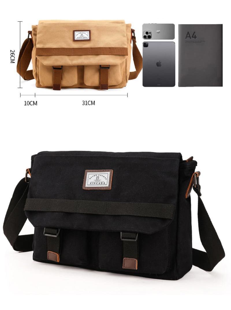 umhängetasche herren viele fächer