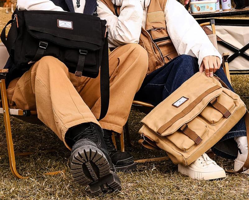 umhängetasche herren viele fächer