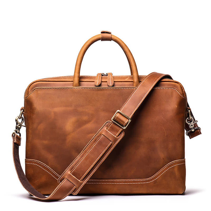 business handtasche leder