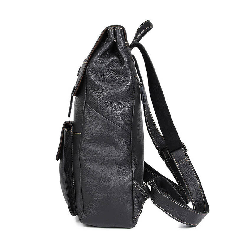 hochwertiger Leder Rucksack Herren groß für Laptop und Reisen