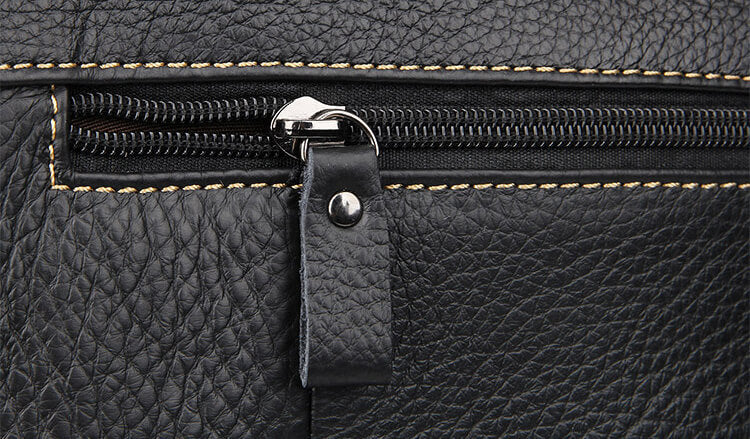 hochwertiger Leder Rucksack Herren groß für Laptop und Reisen