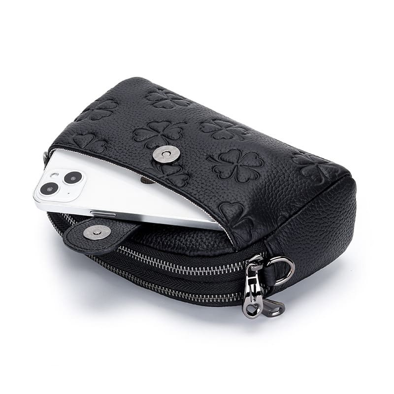 kleine Damen Umhängetasche für Handy und Schlüssel Handytasche