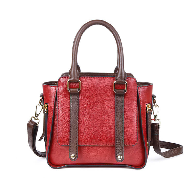 handtasche damen leder rot