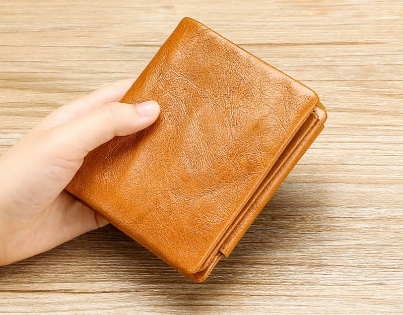 herrengeldbörse leder