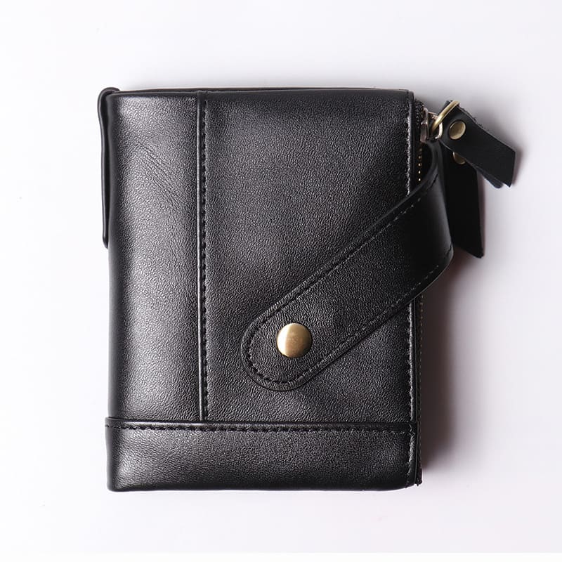 portemonnaie herren leder schwarz