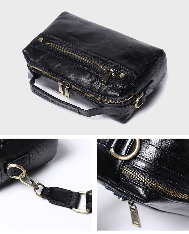 vintage ledertasche herren