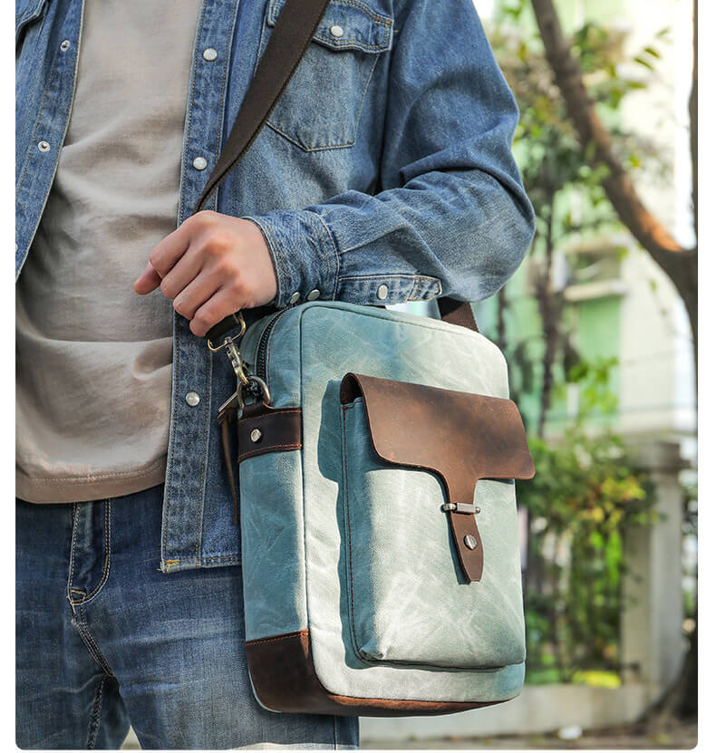 canvas tasche herren
