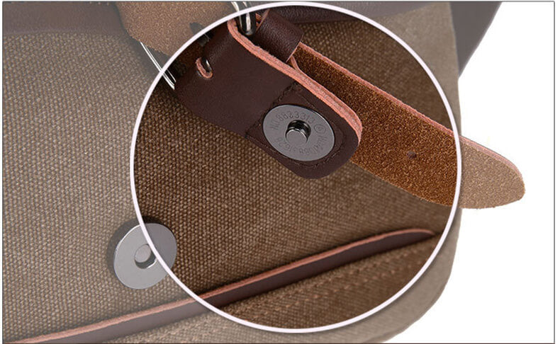 kleine Herrentasche Umhängetasche Herren Canvas