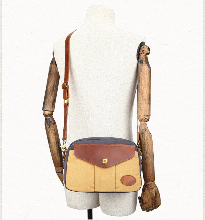 umhängetasche herren canvas