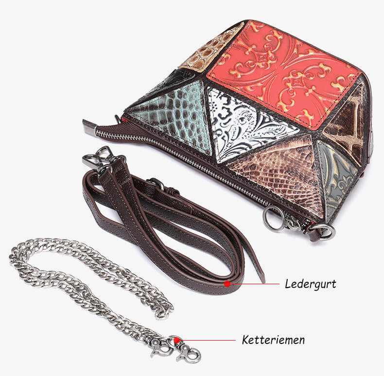 umhängetasche damen mit kettenhenkel