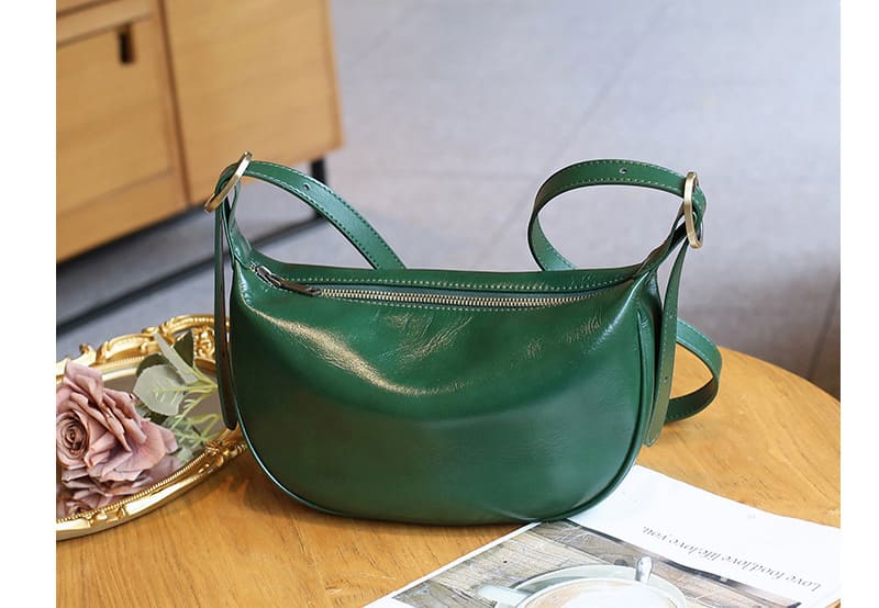 umhängetasche damen klein grün