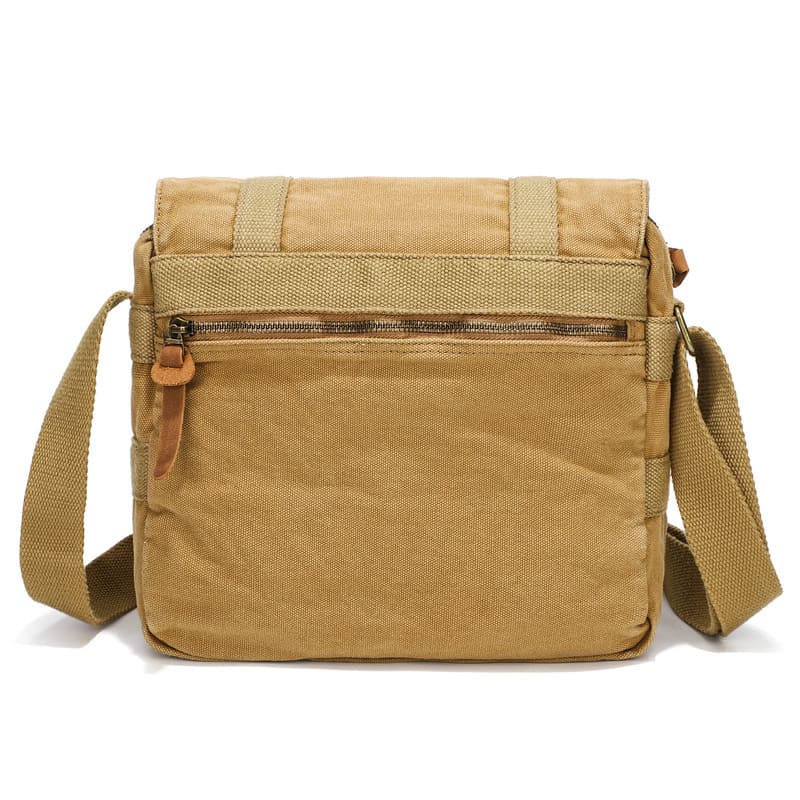 kleine Umhängetasche Herren Canvas Tasche Freizeit in 3 Farben