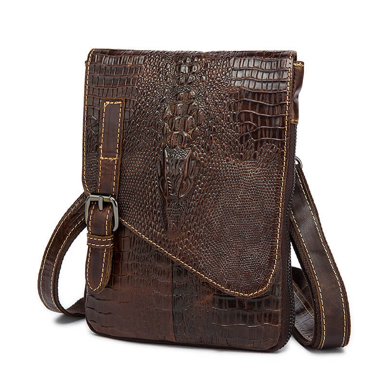 gürteltasche kroko optik