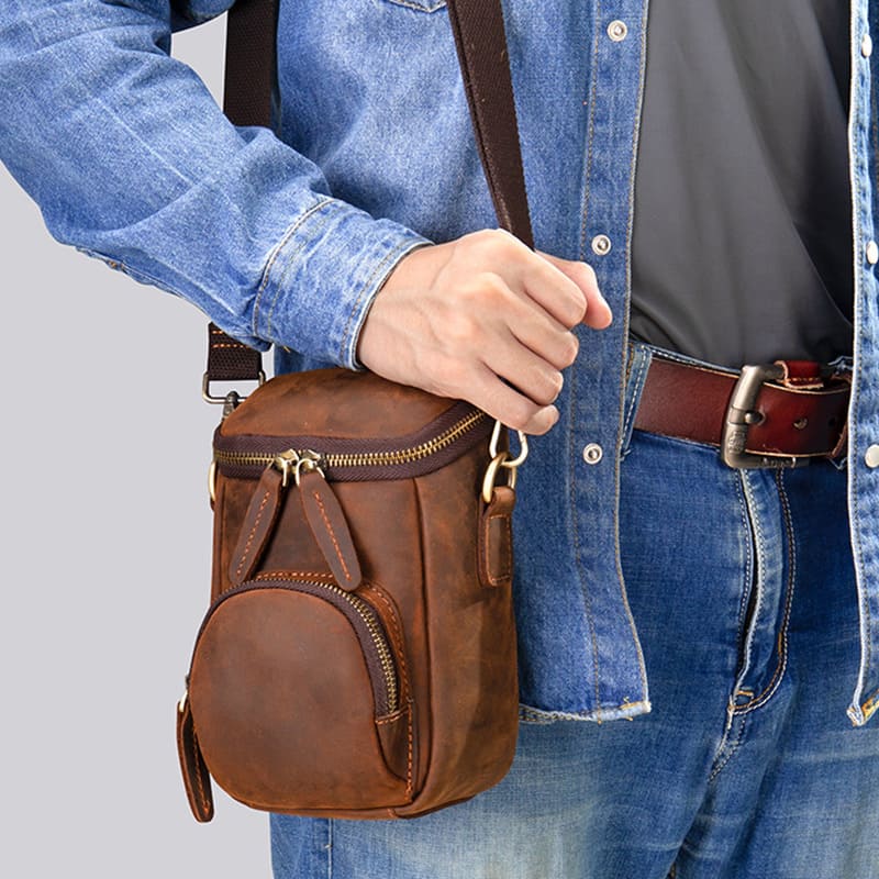 handytasche herren leder