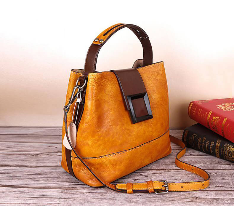 umhängetasche damen leder vintage