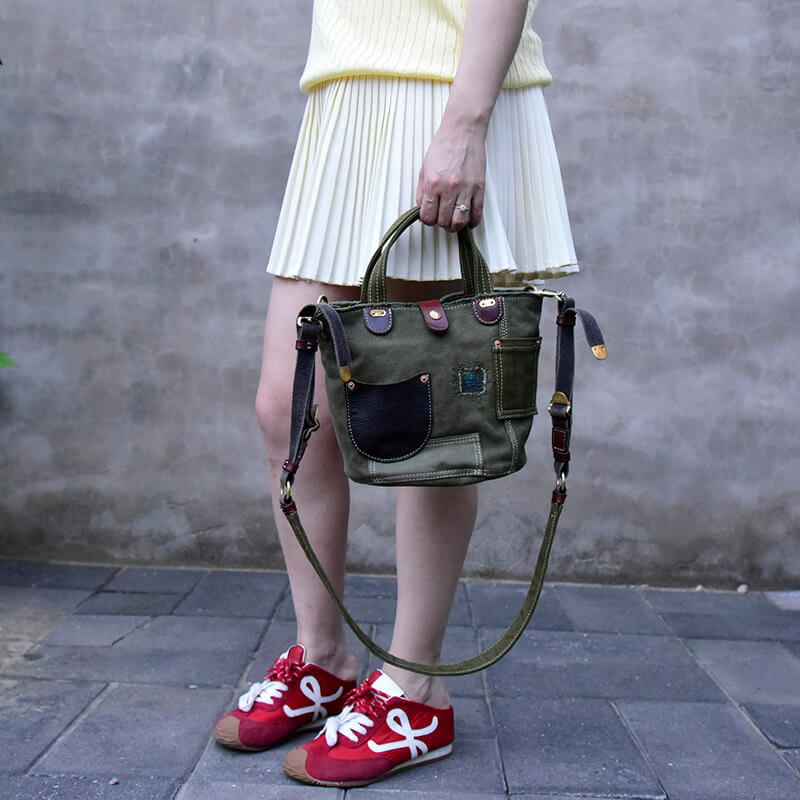 handtasche damen klein grün