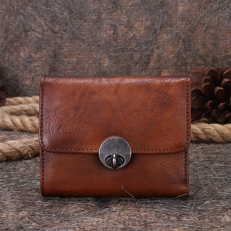 portemonnaie damen leder braun