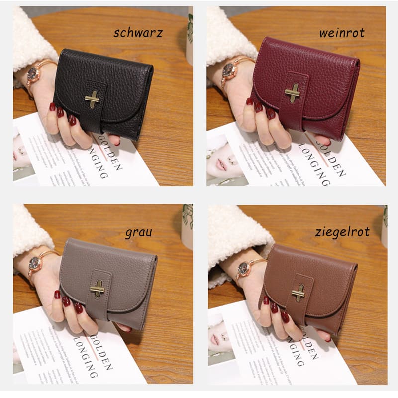 portemonnaie damen leder klein