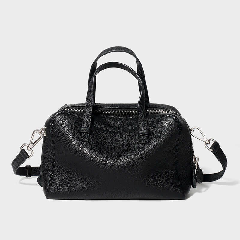handtasche damen leder schwarz