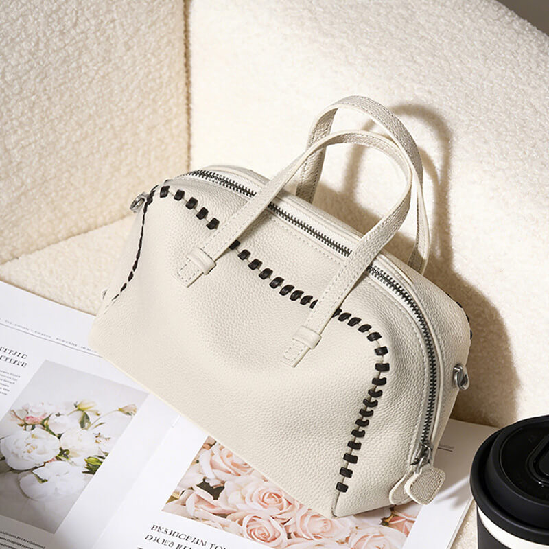 handtasche damen umhängetasche weiß