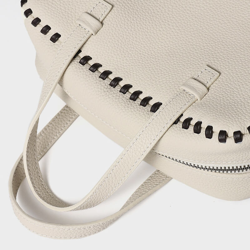 kleine Handtasche Damen Leder modern zum Umhängen Umhängetasche in 3 Farben