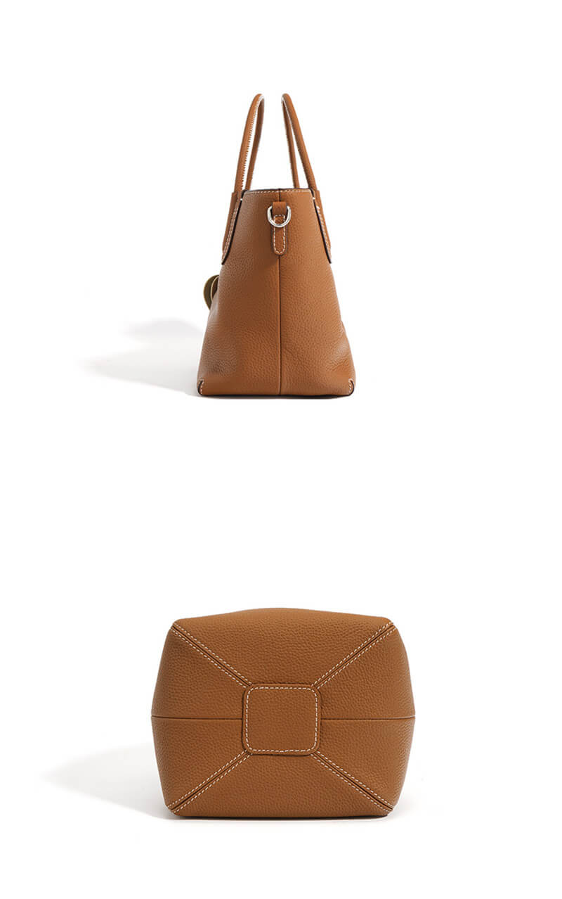 kleine Handtasche Damen Leder Umhängetasche modern Beuteltasche in 3 Farben