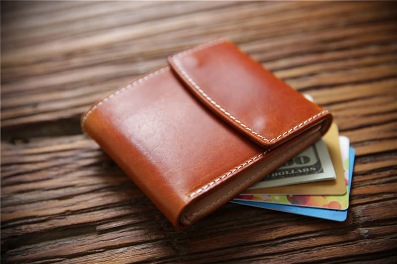 leder portemonnaie herren vintage