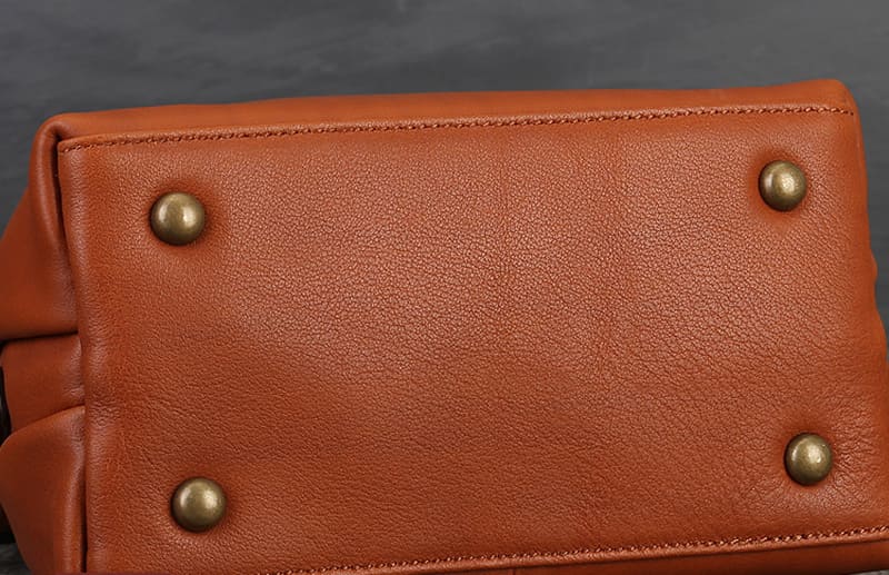 kleine Umhängetasche Damen echt Leder Handtasche mit breitem Gurt