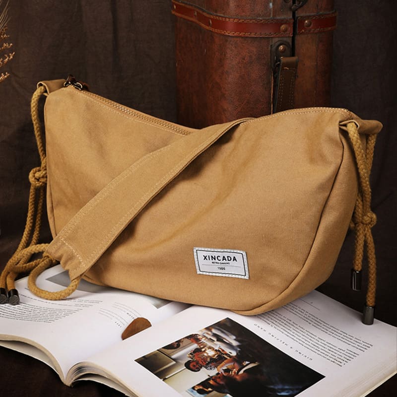 umhängetasche herren canvas