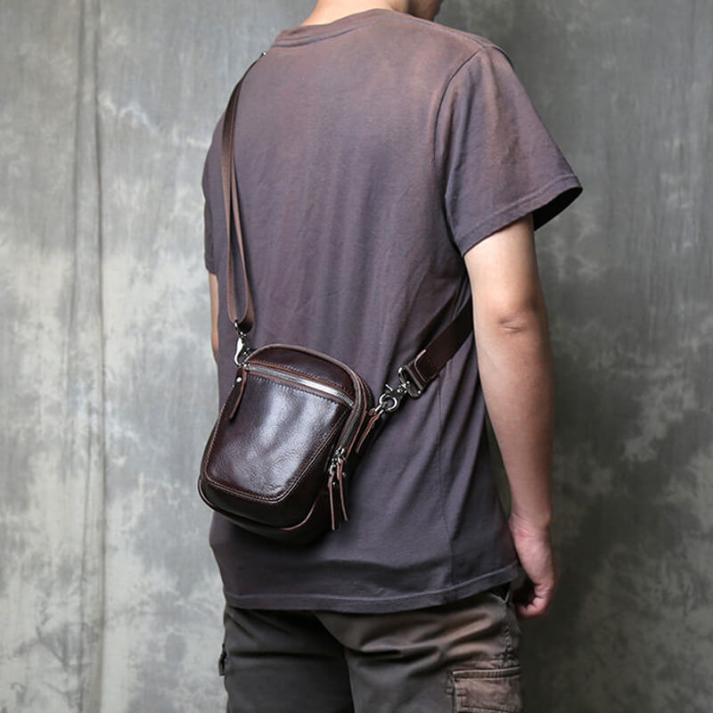 umhängetasche gürteltasche leder