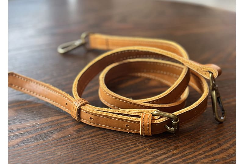 kleine Umhängetasche Vintage Damen Leder mit Henkel Handtasche klein