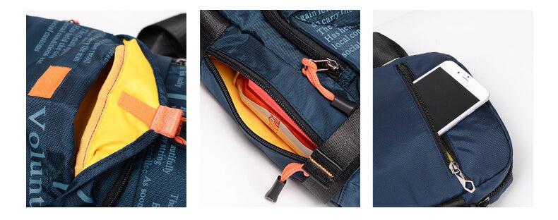 kleine wasserdichte Umhängetasche Herren Oxford Outdoor
