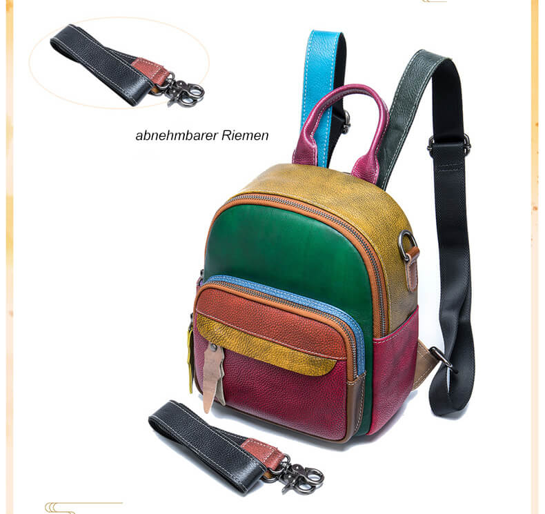 rucksack und schultertasche 2 in 1