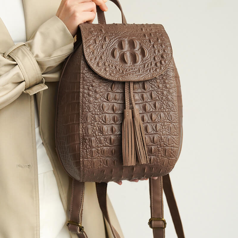 rucksack damen khaki