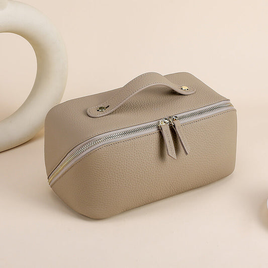 kulturtasche damen khaki