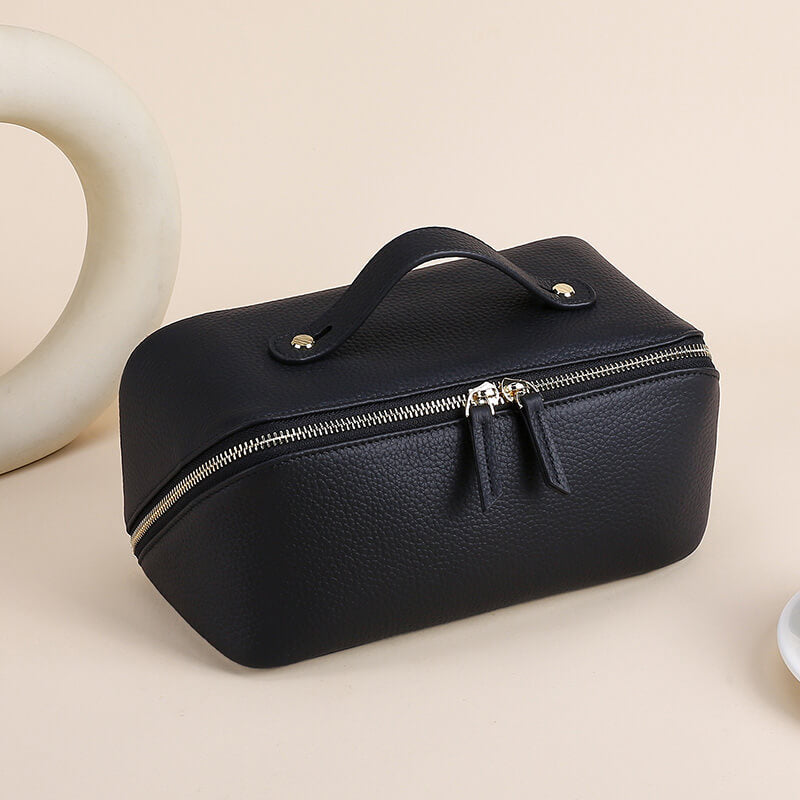 kulturtasche damen schwarz
