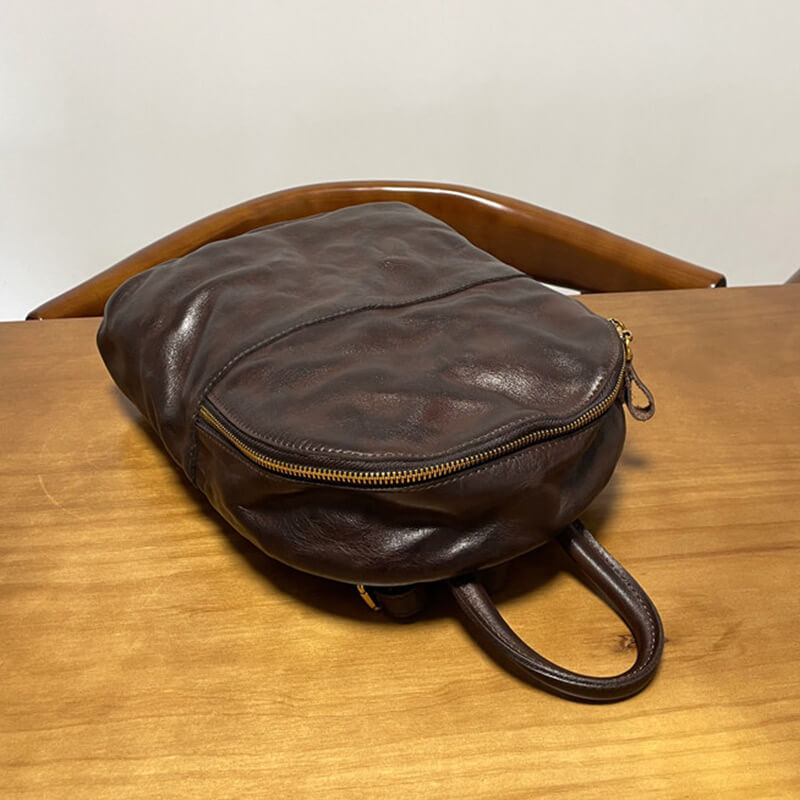 leder rucksack für frauen