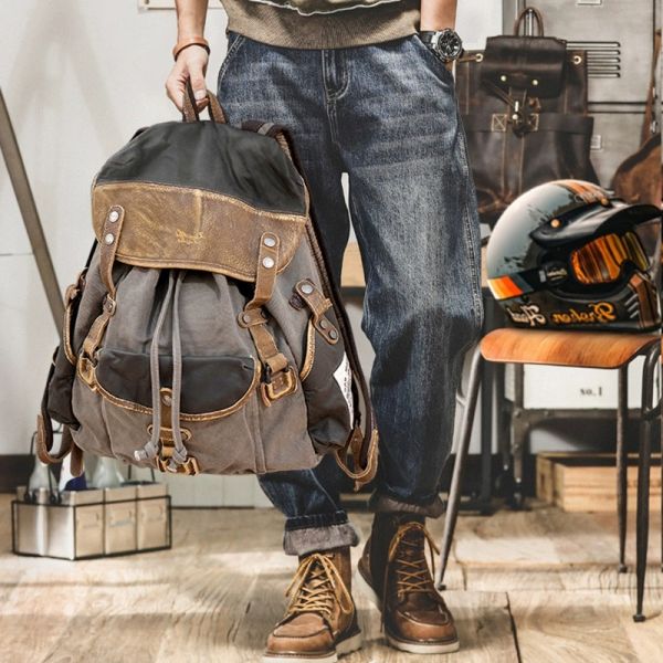 rucksack herren canvas