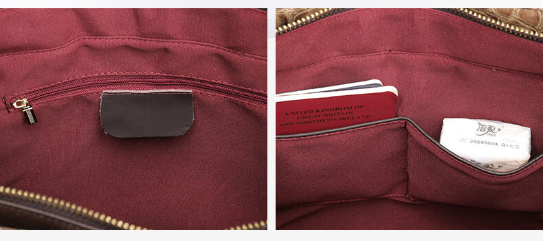 modern Damen Handtasche Kroko Optik für den Alltag Bunt und Schwarz Umhängetasche