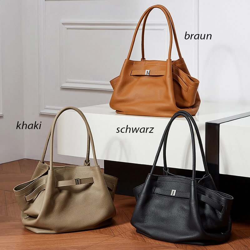 schultertasche damen leder
