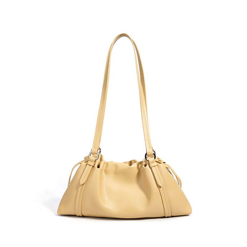 schultertasche damen gelb