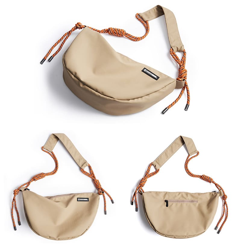 moderne wasserdichte Umhängetasche Herren Oxford mit Seil Gurt