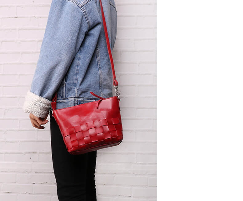 umhängetasche damen leder vintage