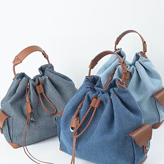 jeans rucksack damen